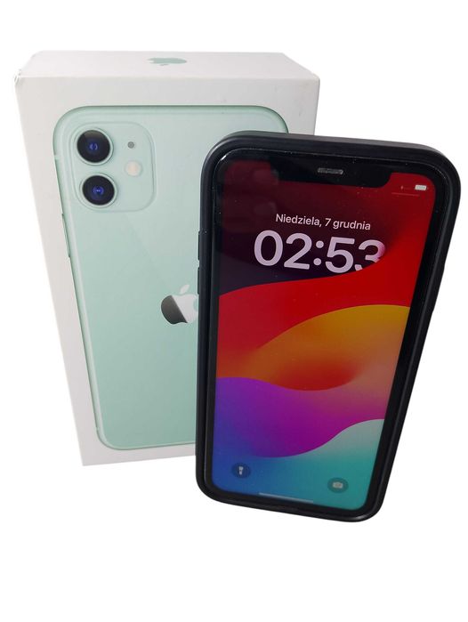 Telefon iphone 11 64 gb 75% pudełko Maków Mazowiecki • OLX.pl