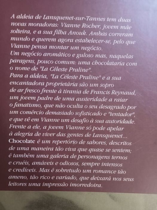 Livro “Chocolate”