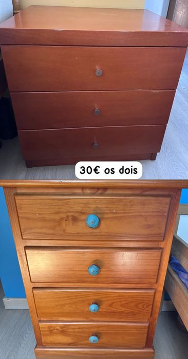 Dois criados mudos