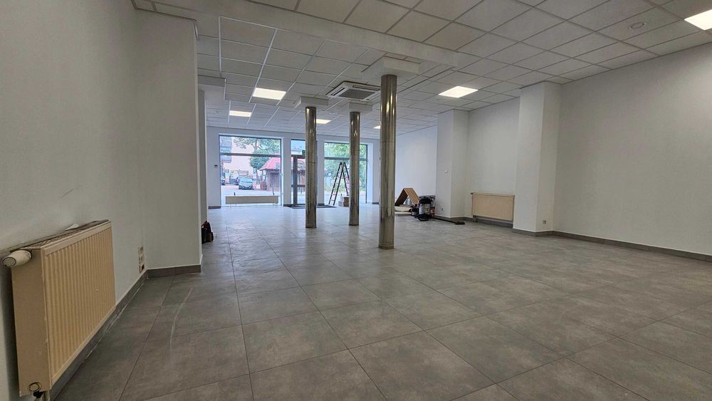 Lokal handlowo usługowy 125mkw przy głównej ulicy