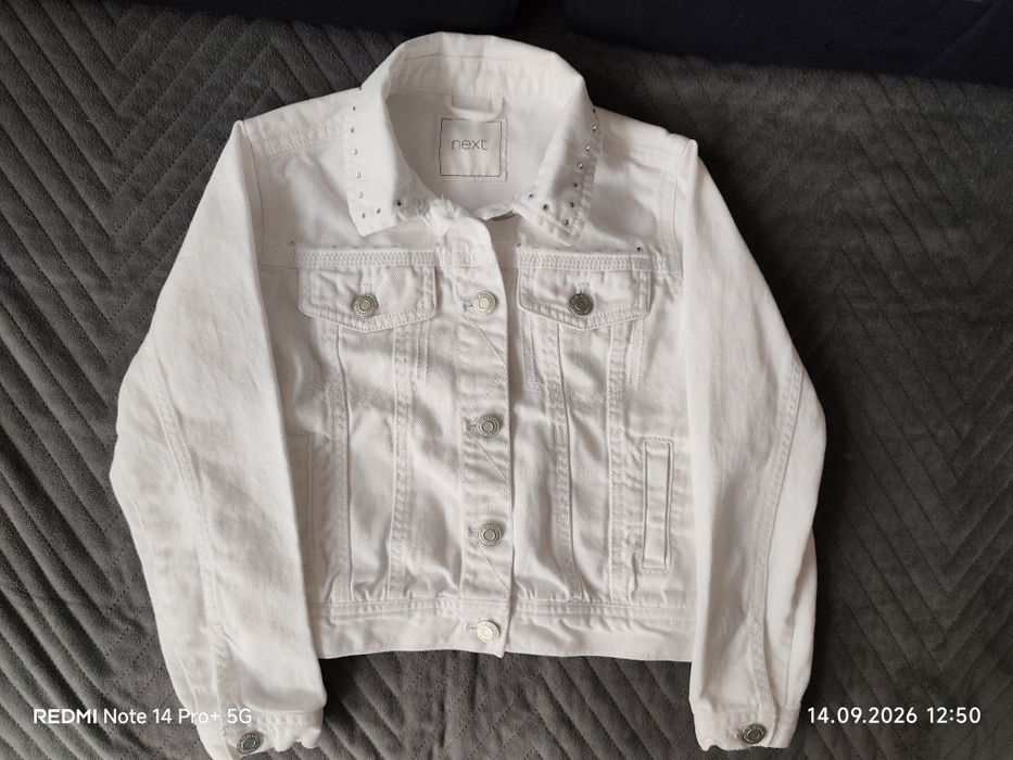 Kurtka jeansowa  r 116