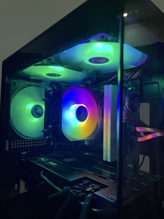 НОВИЙ Ігровий компютер, Ryzen 5 3500Х/B450/GTX 1080 8GB