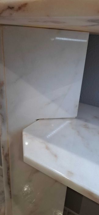 Aparador em marmore oferta de espelho