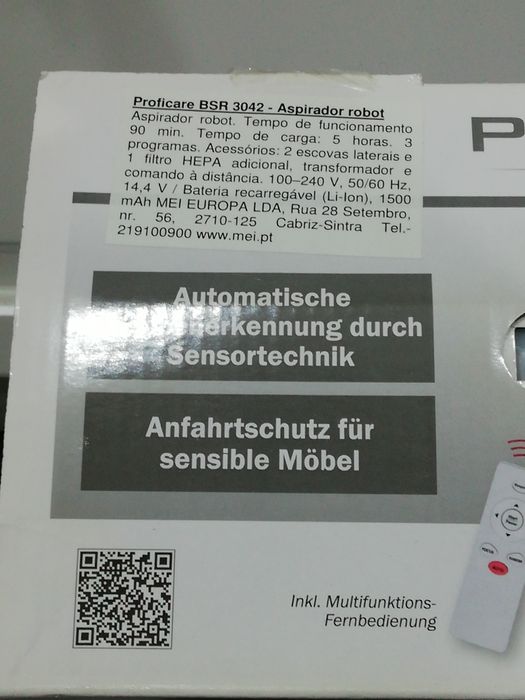 Aspirador Robot Proficare BSR 3042