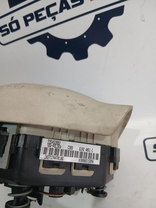 AIRBAG VOLANTE FIAT 500 C LOUNGE 1.3MJET, REF: 735452882 / 61924051C