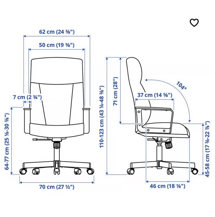 Secretaria HOMA e cadeira IKEA