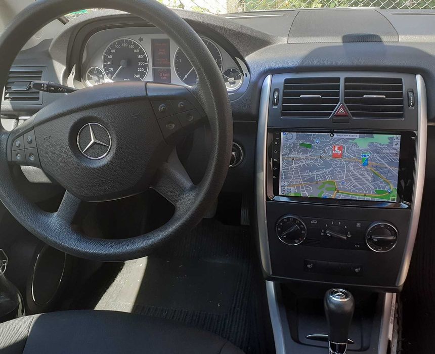 Rádio 2DIN 9" [4+64GB] MERCEDES • A180 (W169) • B180 (W245) • Android
