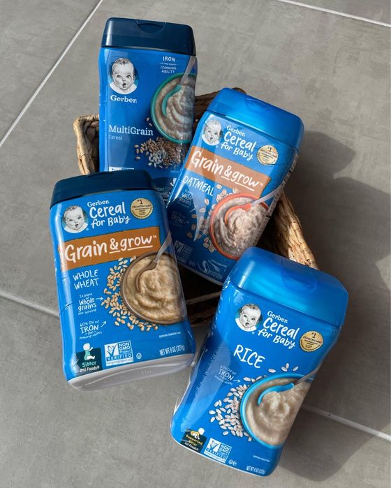 Каши Gerber оригинал с Америки