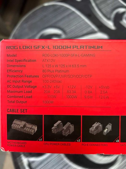 Блок живлення ASUS ROG Loki 1000W Platinum