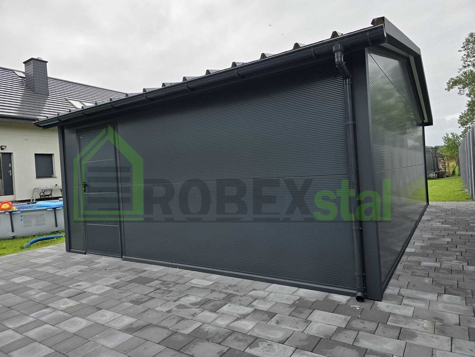 garaż ocieplany 7x5 z płyty warstwowej PIR5cm montaż cały kraj