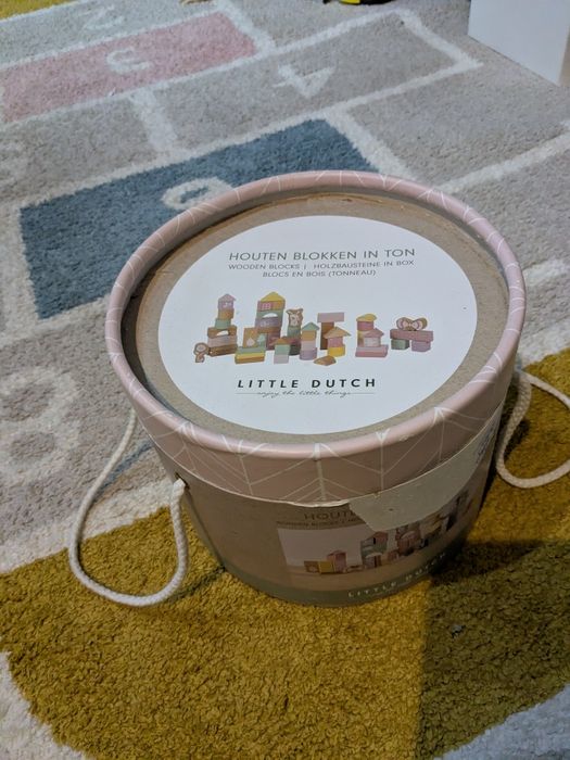 Little Dutch Zestaw klocków drewnianych