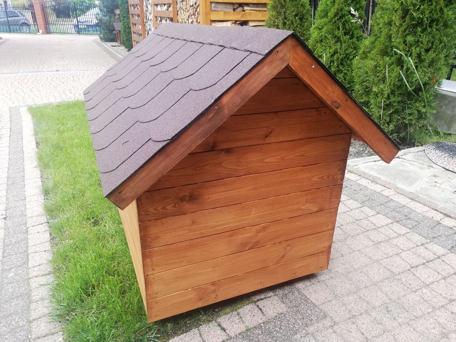 Mega duża ocieplona solidna buda legowisko 110x90 dla psa