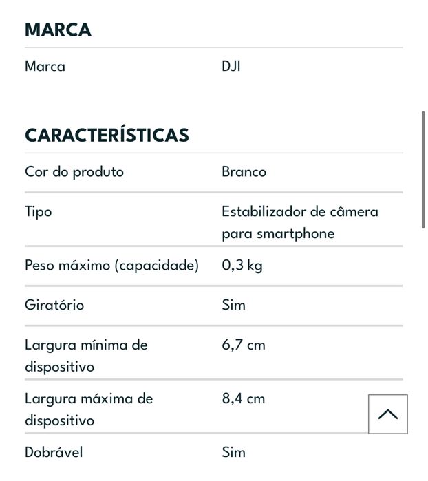 Estabilizador DJI OSMO MOBILE SE OK200