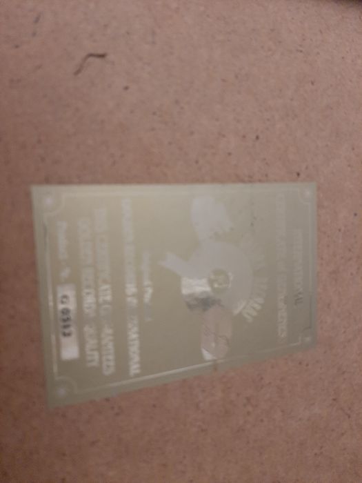 Natalia Oreiro złota płyta Certyfikat Golden Records Unikat