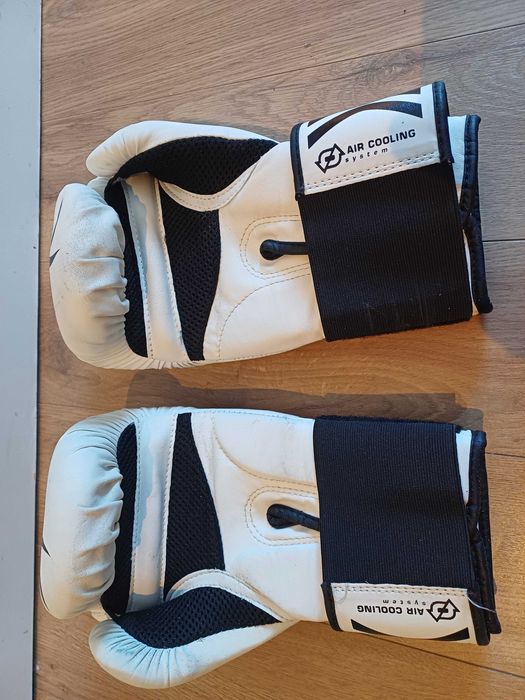 Rękawice bokserskie, Decathlon, FKT 180, 8oz, Kick, full, thai, Super