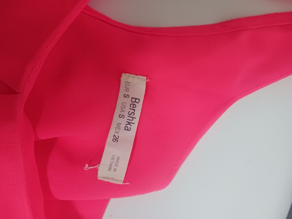 Top alças Bershka