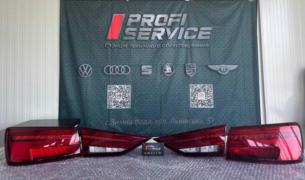 Задні ліхтарі Audi A3 8V Sedan Стопи Фари Оптика Європа Ауді А3 Седан