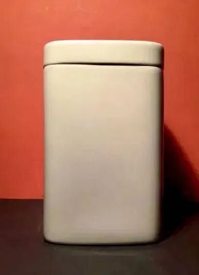 C. F. VIANA - caixa de porcelana antiga - 20 x 12,5 x 12,5 cm/s