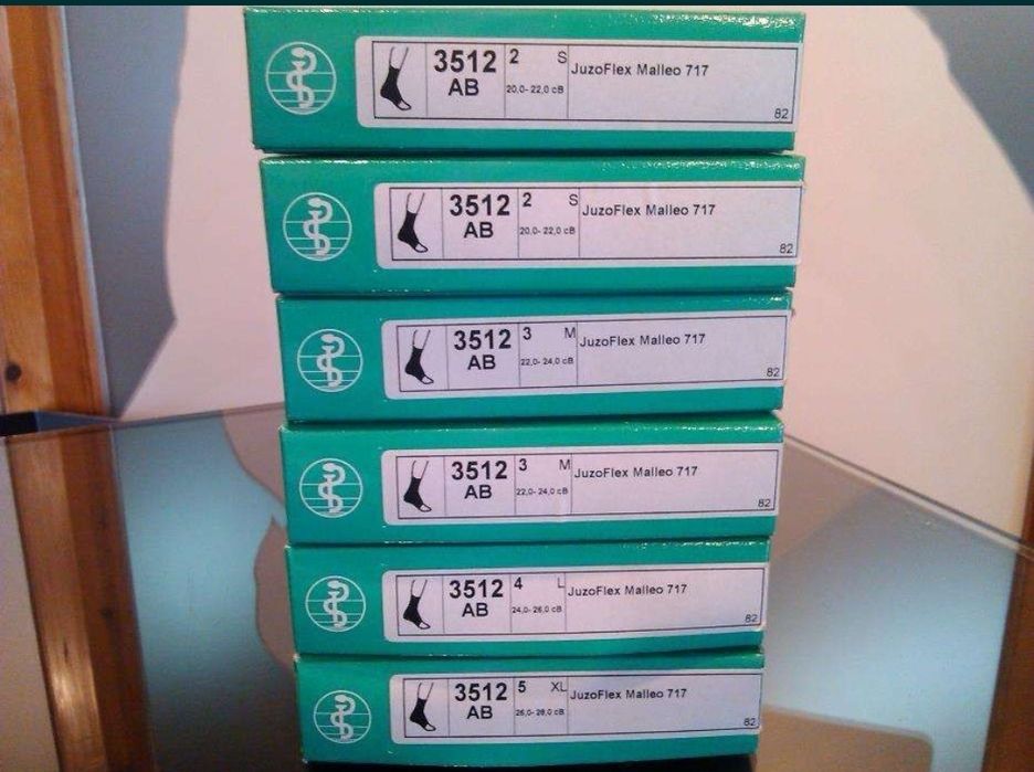 Pé elástico aberto Juzo - Novo