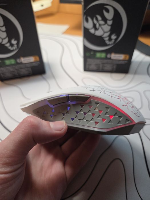 Мышь игровая двойная беспроводная HXSJ T34