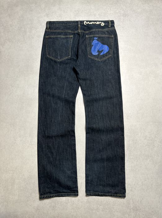 Джинсы Money мужские темно синие (оригинал)