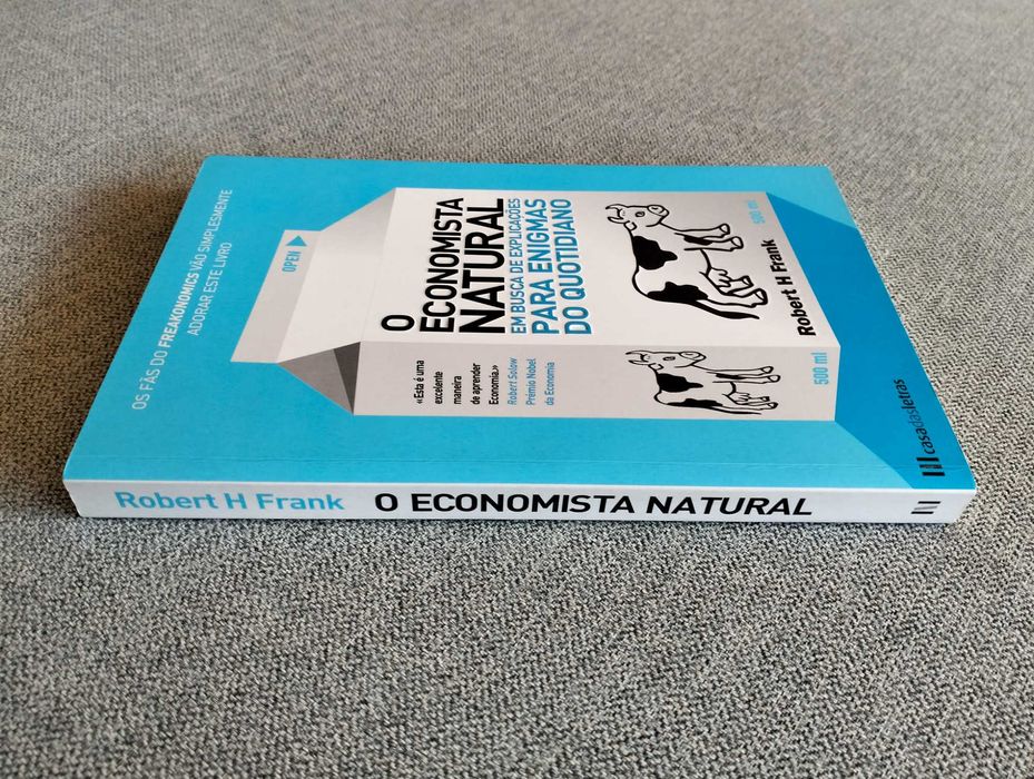 Livro "O economista natural " de Robert H. Frank