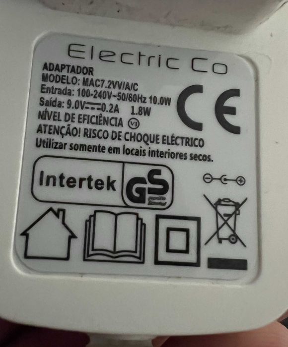 Adaptador equipamento electrico