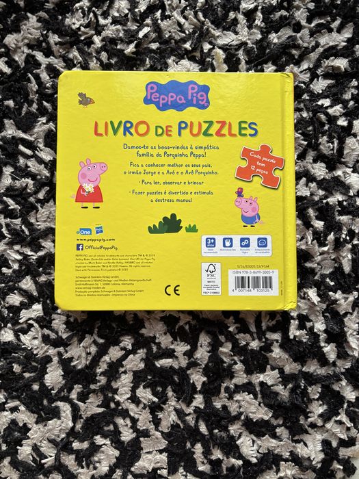 Livro infantil puzzle