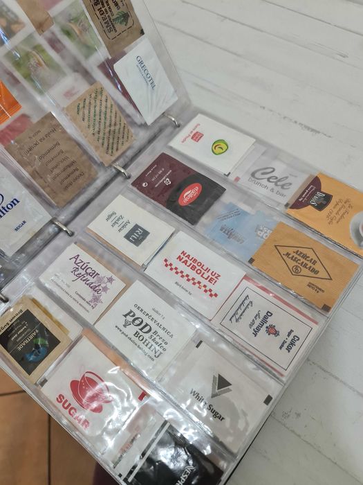 Coleção 2500 Pacotes de Açúcar Vários Países | Sugar Packet Collection