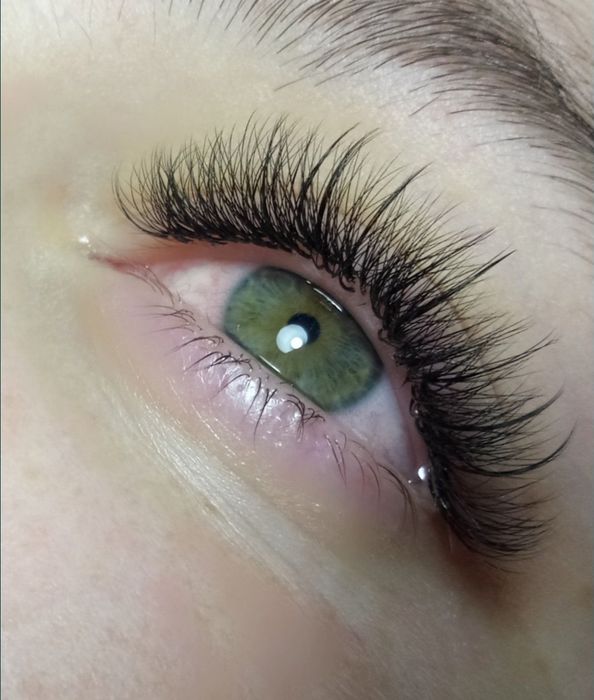 Перемога Дбайливе нарощування вій Победа Наращивание ресниц