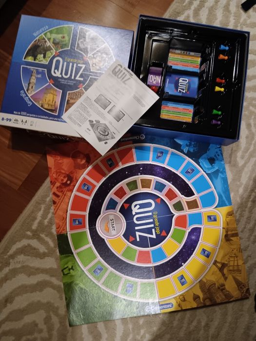 Jogo tabuleiro quiz