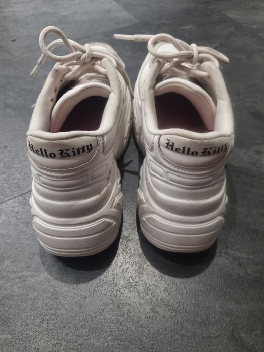 Buty Hello Kitty 39 białe koturna Bershka Lubin • OLX.pl