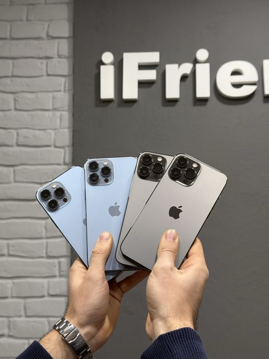 iphone 13 pro max 128/256gb black, sierra 100% батареї