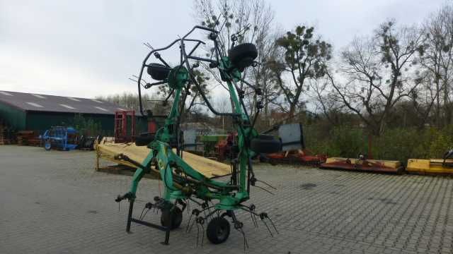 Przetrząsarka Przegrabiarka DEUTZ FAHR 6586 . 6 gwiazdowa hydraulicznie rozkładana