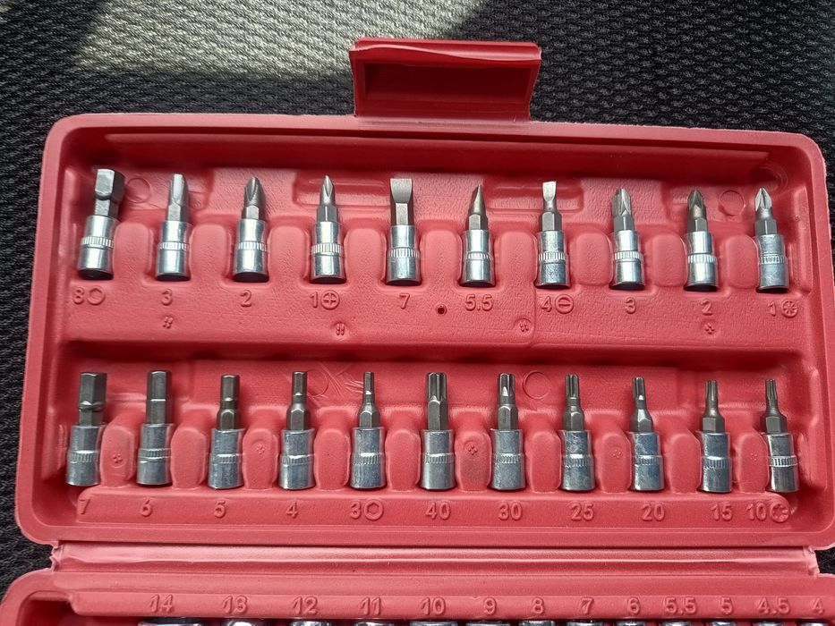Набір інструментів, 46предметів. Інструмент 46pcs