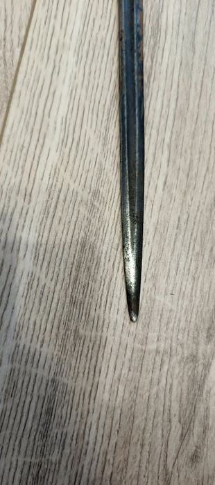 Офіцерська шпага XIX ст. з піхвами — латунна гарда, номер 26