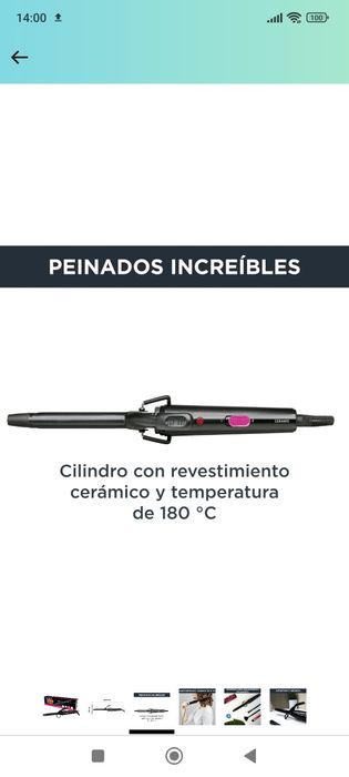 Modelador de caracóis Rowenta Elite