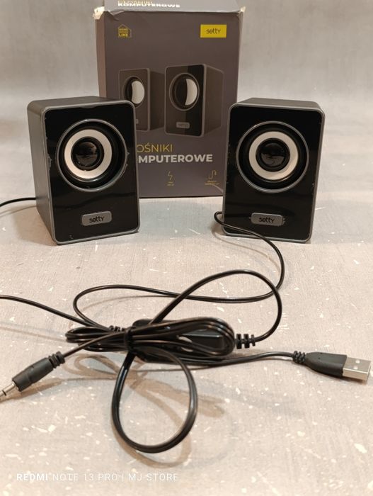 Przewodowe głośniki komputerowe