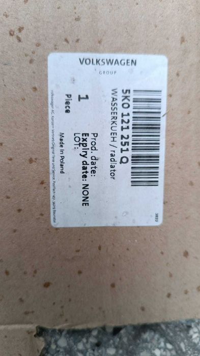 Radiador novo VW CADDY