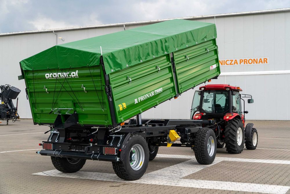 Przyczepa paletowa Pronar T680 plandeka Gratis PT610, PT612, PT512 510