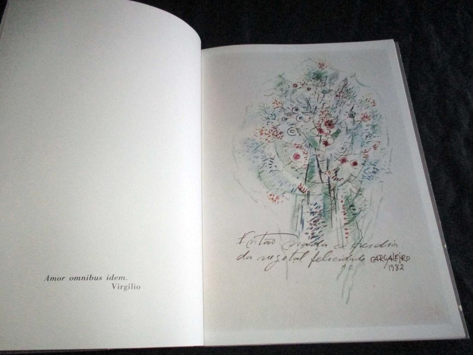 Livro Adão Eva e o Mais António Osório Manuel Cargaleiro Numerado