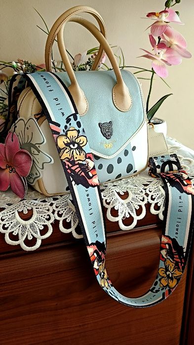 Ego Wild Trinity, Kolekcja Wild Flower Enrique, Skóra Naturalna, Miętowa, Nowość