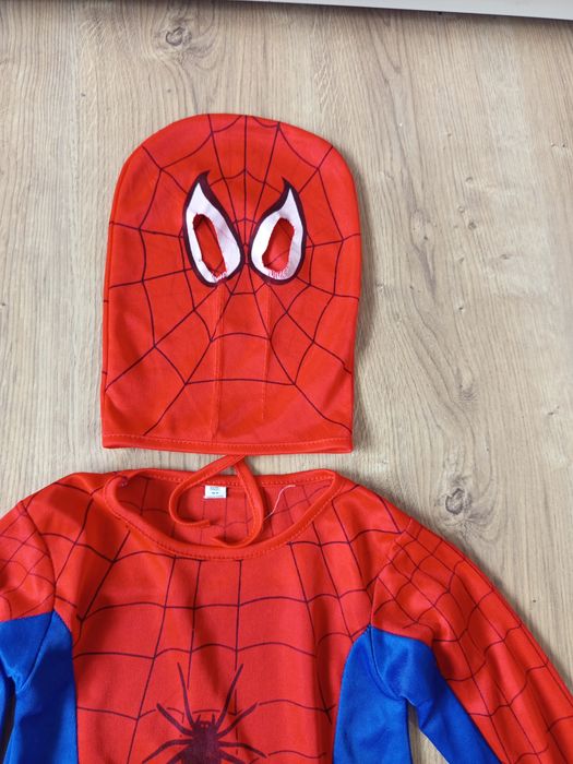 Przebranie strój karnawałowy Spiderman rozmiar 110/116