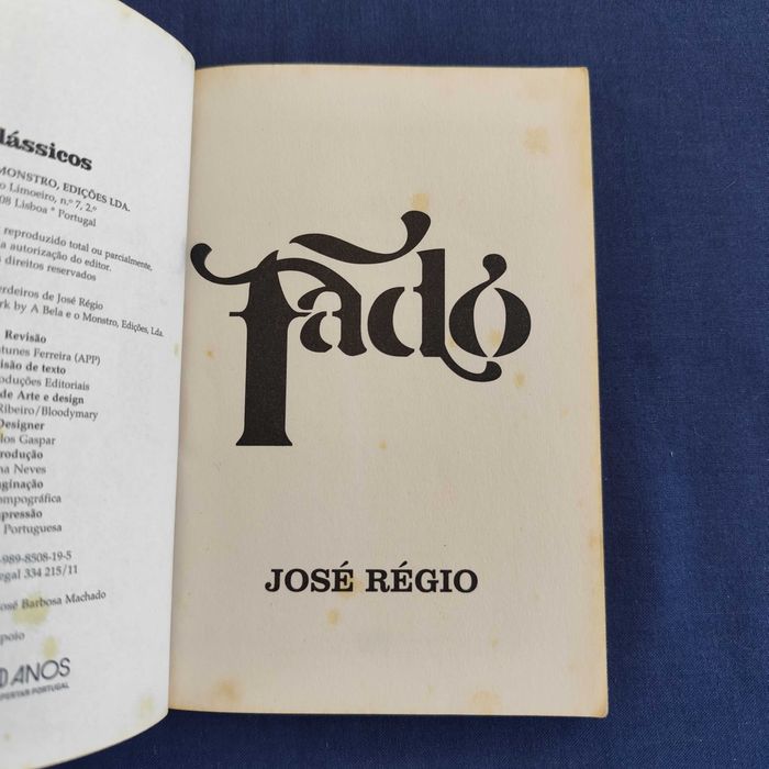 José Régio - Fado