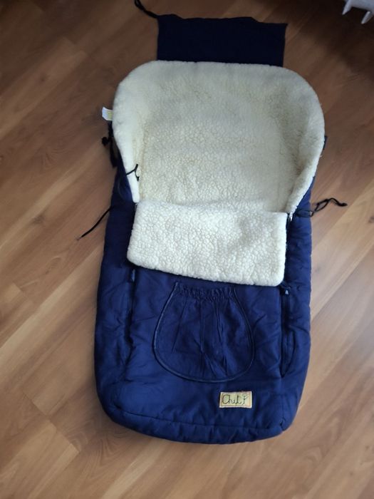 Zimowy śpiworek do wózka dla dzieci