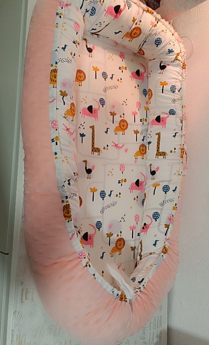 Ninho bebê cor de rosa