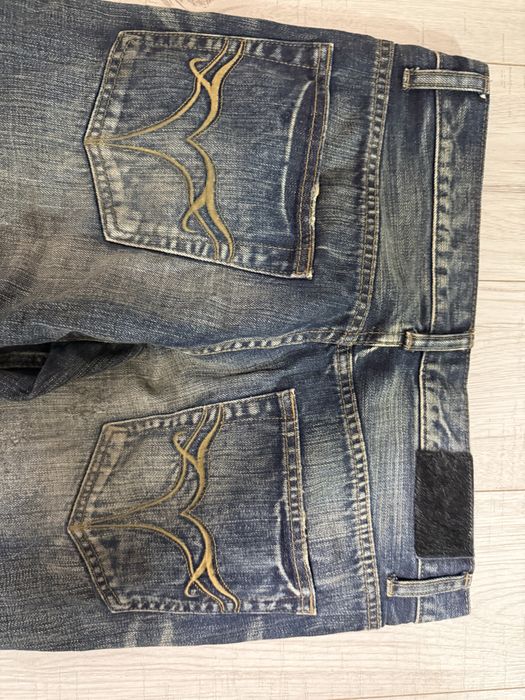 jackrose tornado mart archive swag flared bootcut distressed jeans