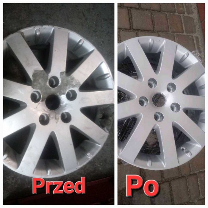 Regeneracja Felg Aluminiowe, Stalowe -Piaskowanie, Malowanie Proszkowe