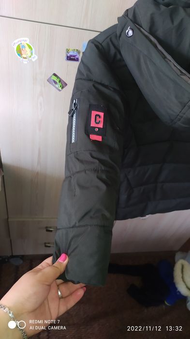 Зимова куртка на зріст 116.