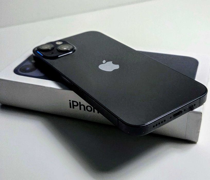 iPhone 13 256 GB 87% Bateria Midnight  Pudełko.